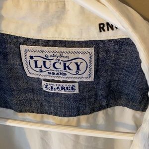 Lucky brand men’s button down
